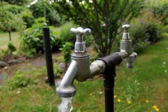 Gartenwasserhahn