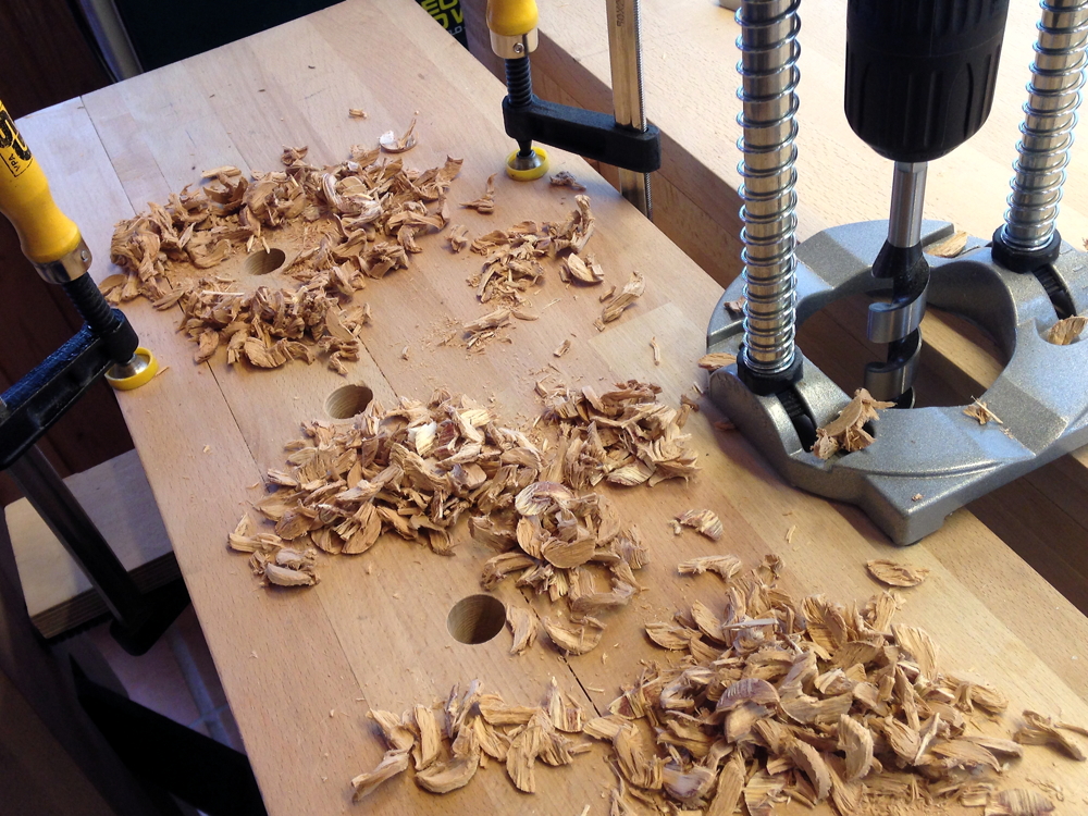 Löcher bohren, groß und tief - Holzbohrer, Teil 1 - relais30